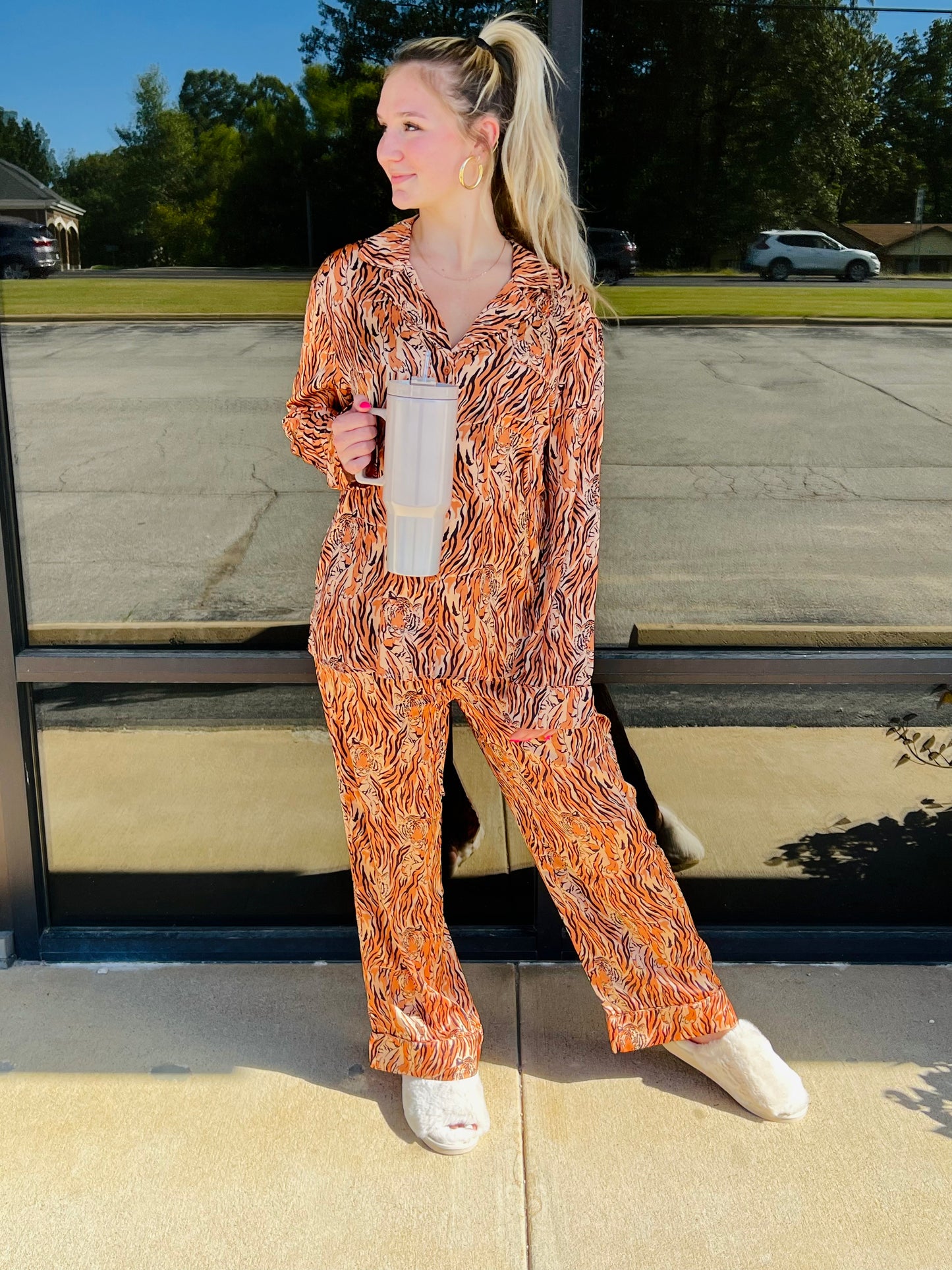 Mumu Royal Tiger PJ Set