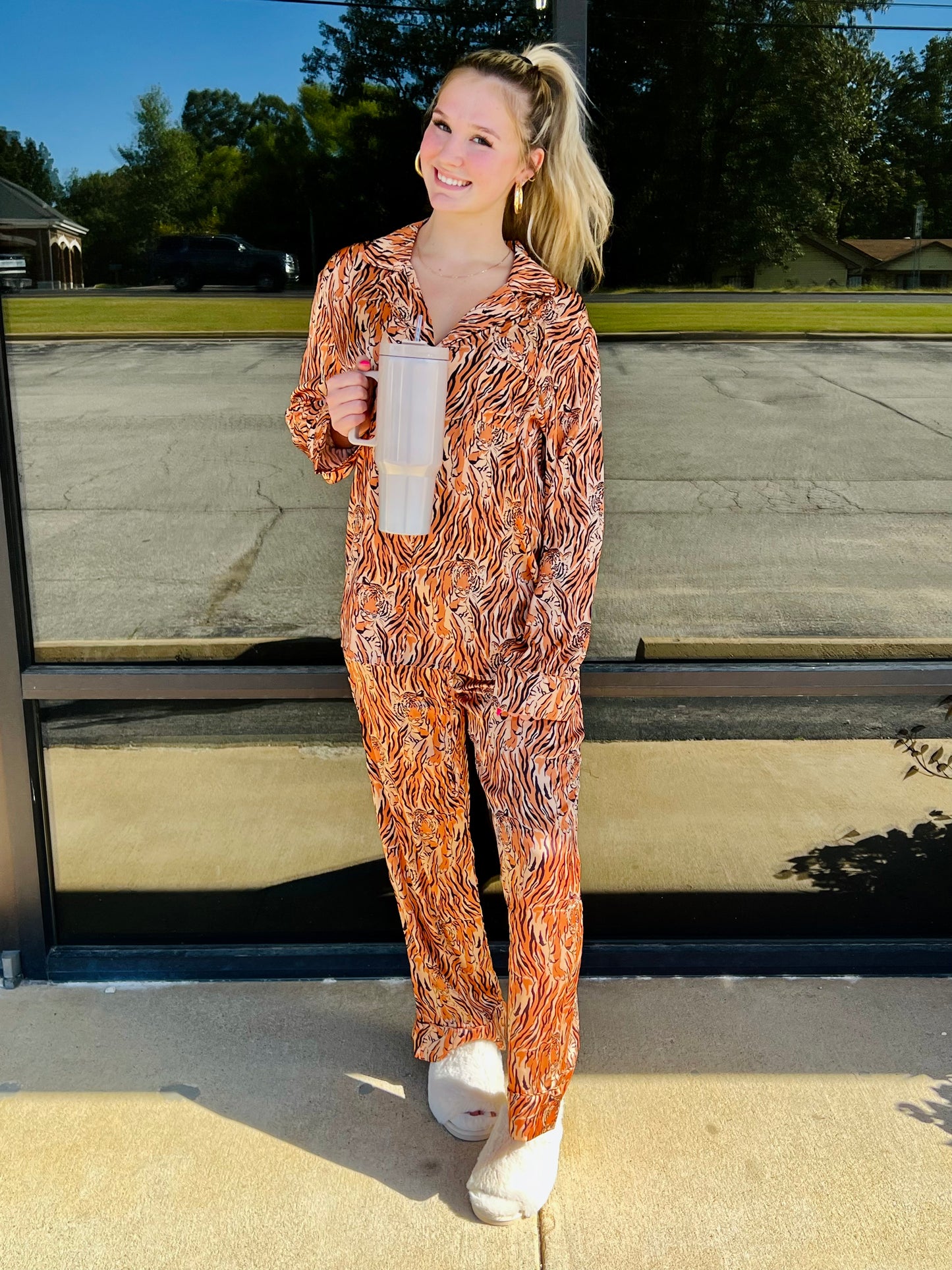 Mumu Royal Tiger PJ Set