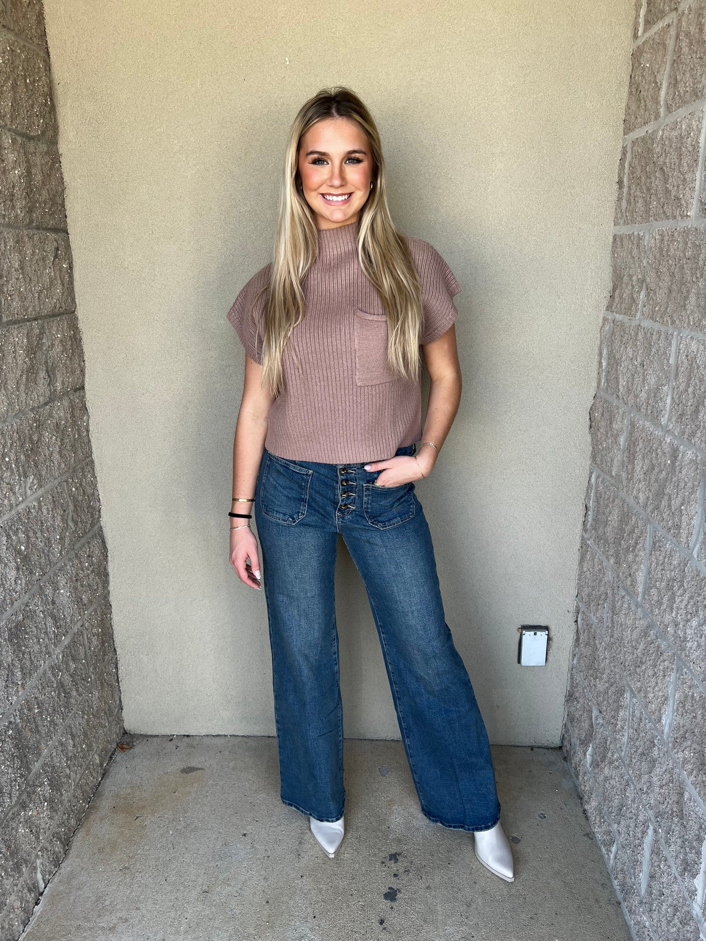 Mocha Sweater Tee
