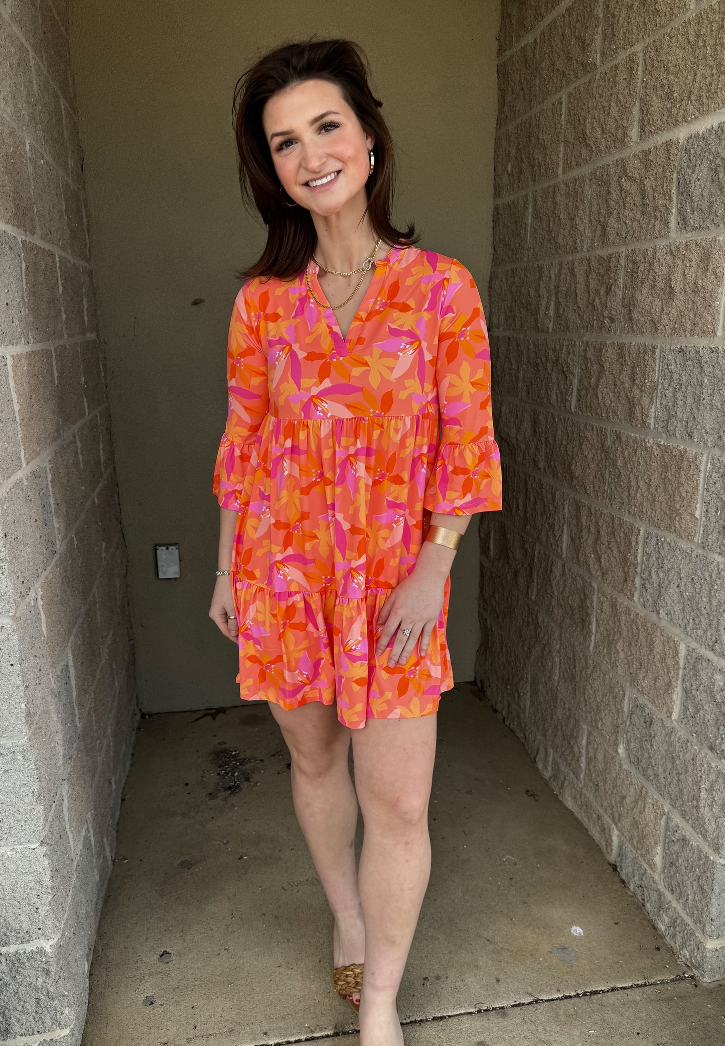 Laguna Dress- Paradise Calling Orange