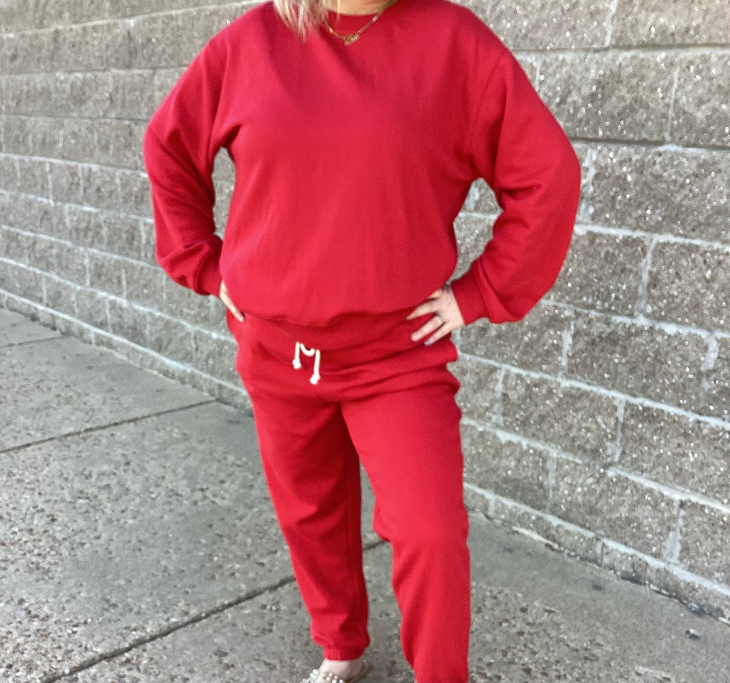 Stadium Jogger Haute Red
