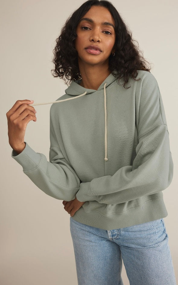 Infield Hoodie in Sage Green