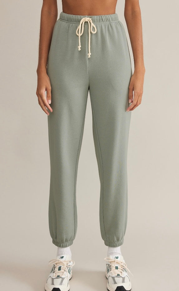 Stadium Jogger in Sage Green