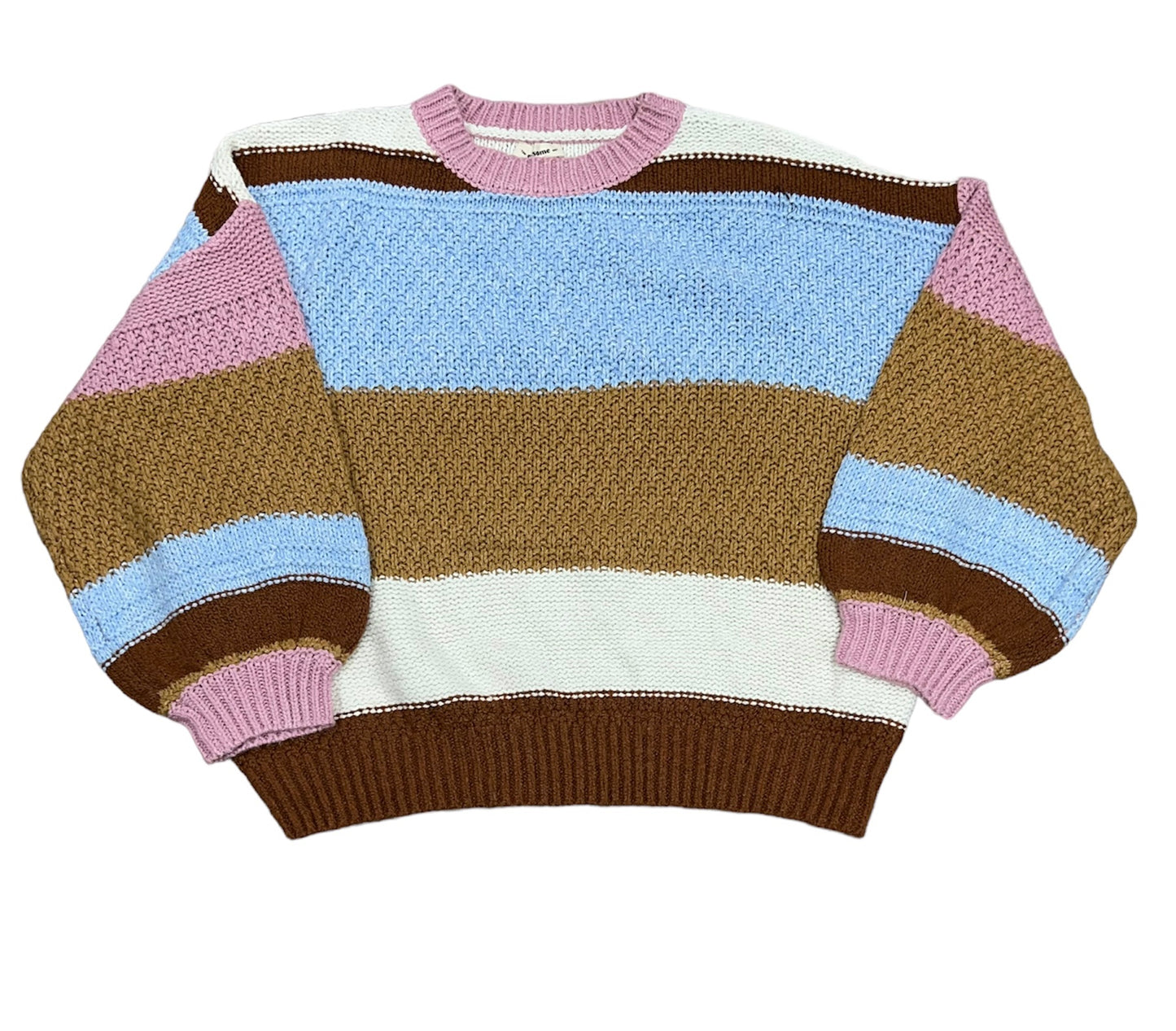 Striped Color Block Sweater