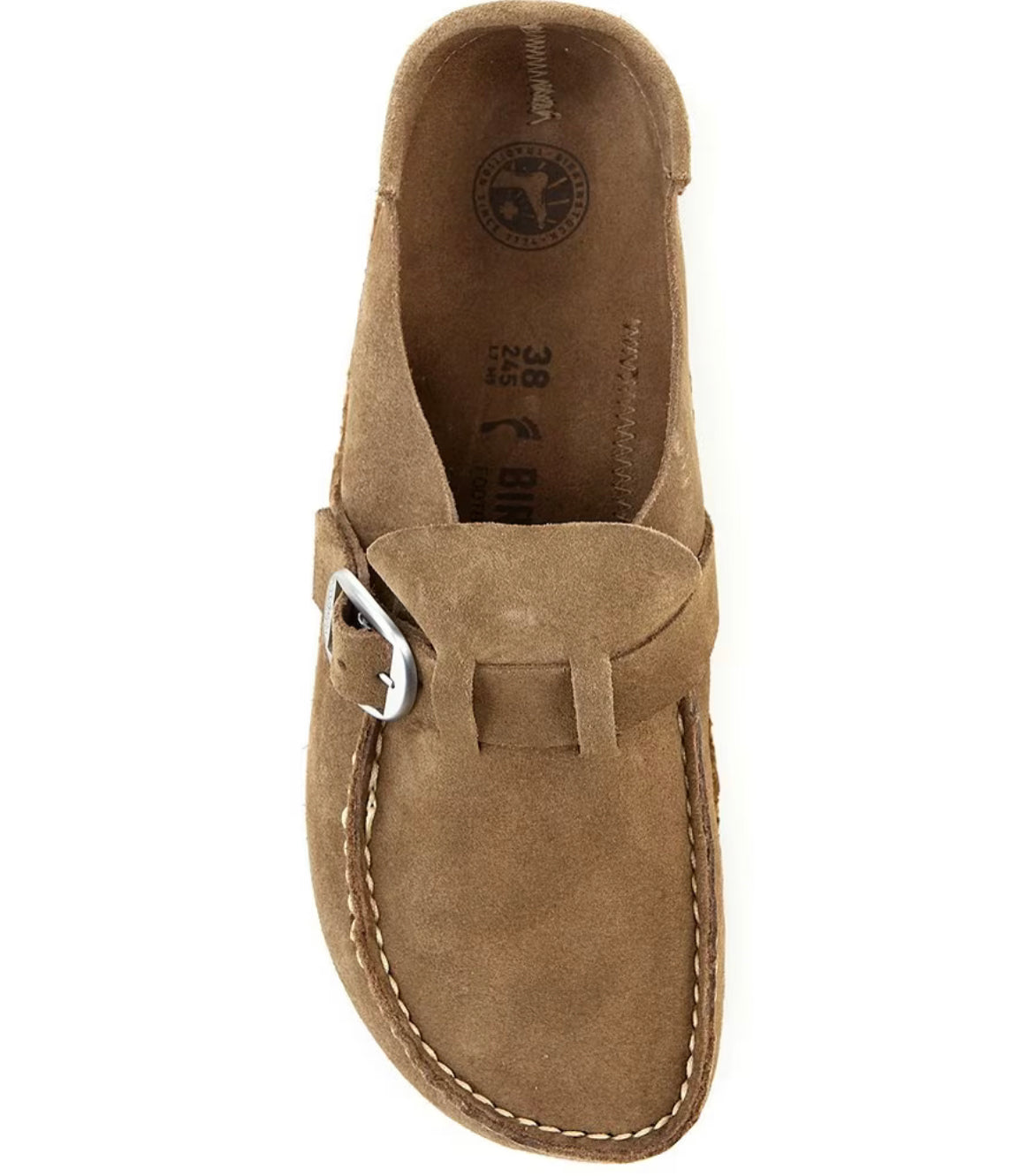 Women's Buckley Suede Buckle Clogs
