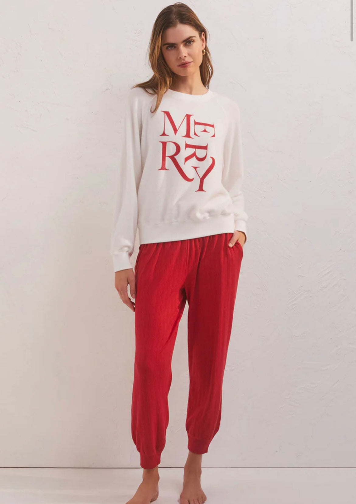 HOLLY POINTELLE JOGGER