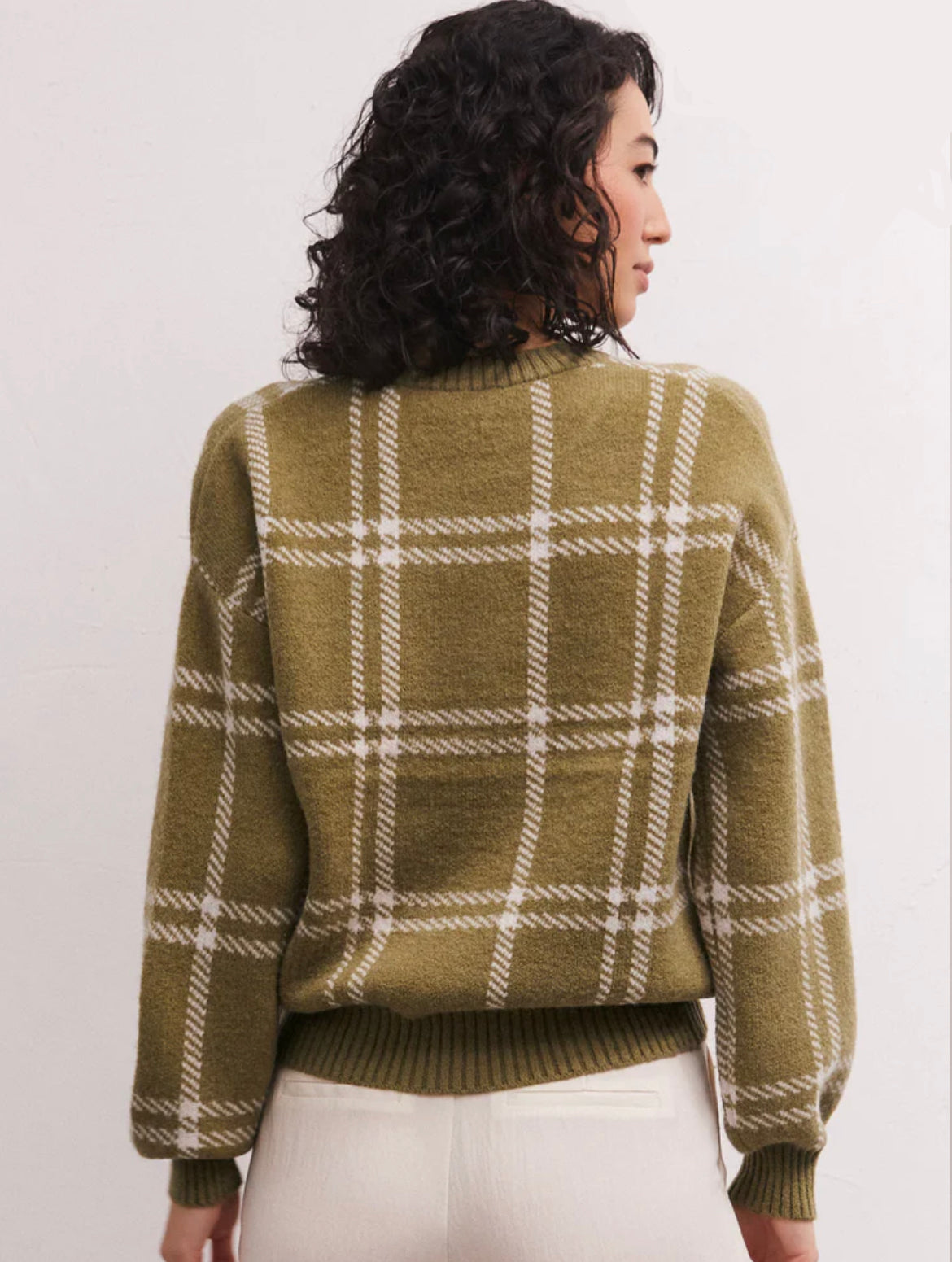 JOLENE PLAID SWEATER