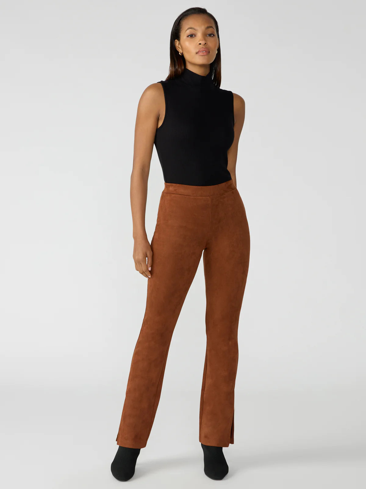 Abbey Carmel Suede Legging