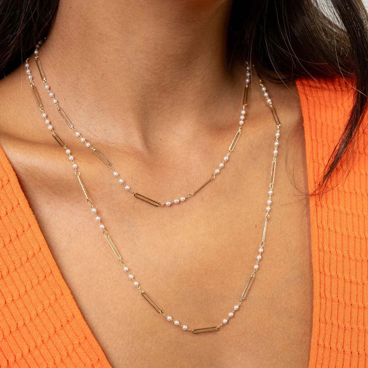 Bracha Del Sol Double Strand Necklace