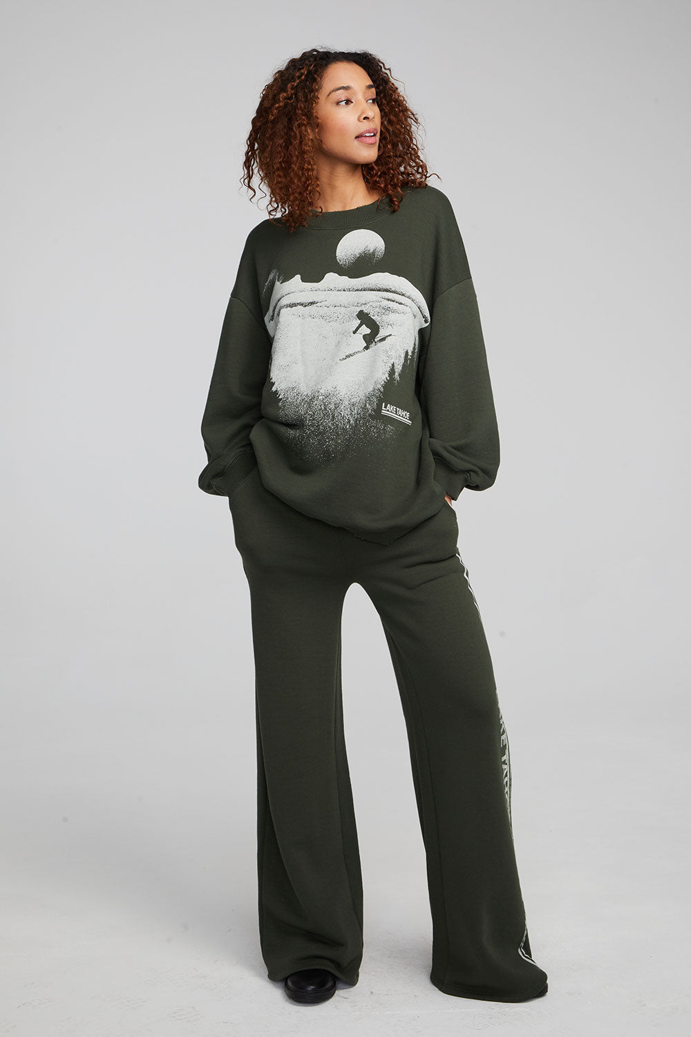 Tahoe Ski Slope Zuma Cotton Pullover