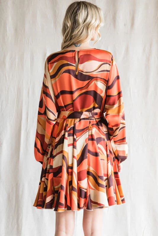 Sadie Abstract Dress