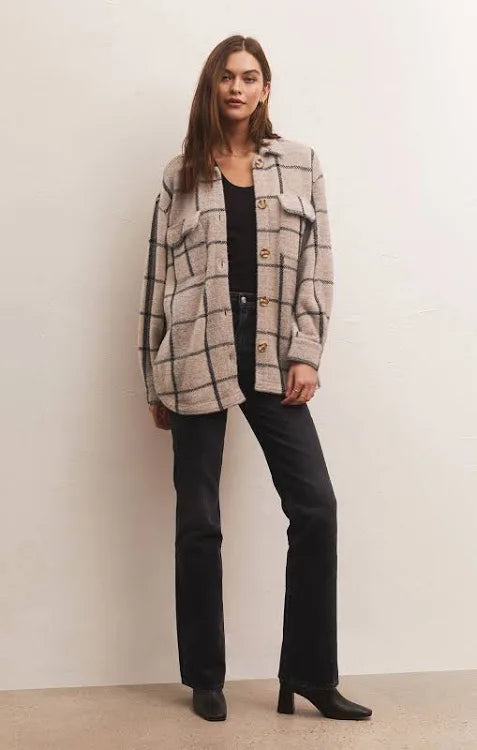 Plaid Tucker Jacket