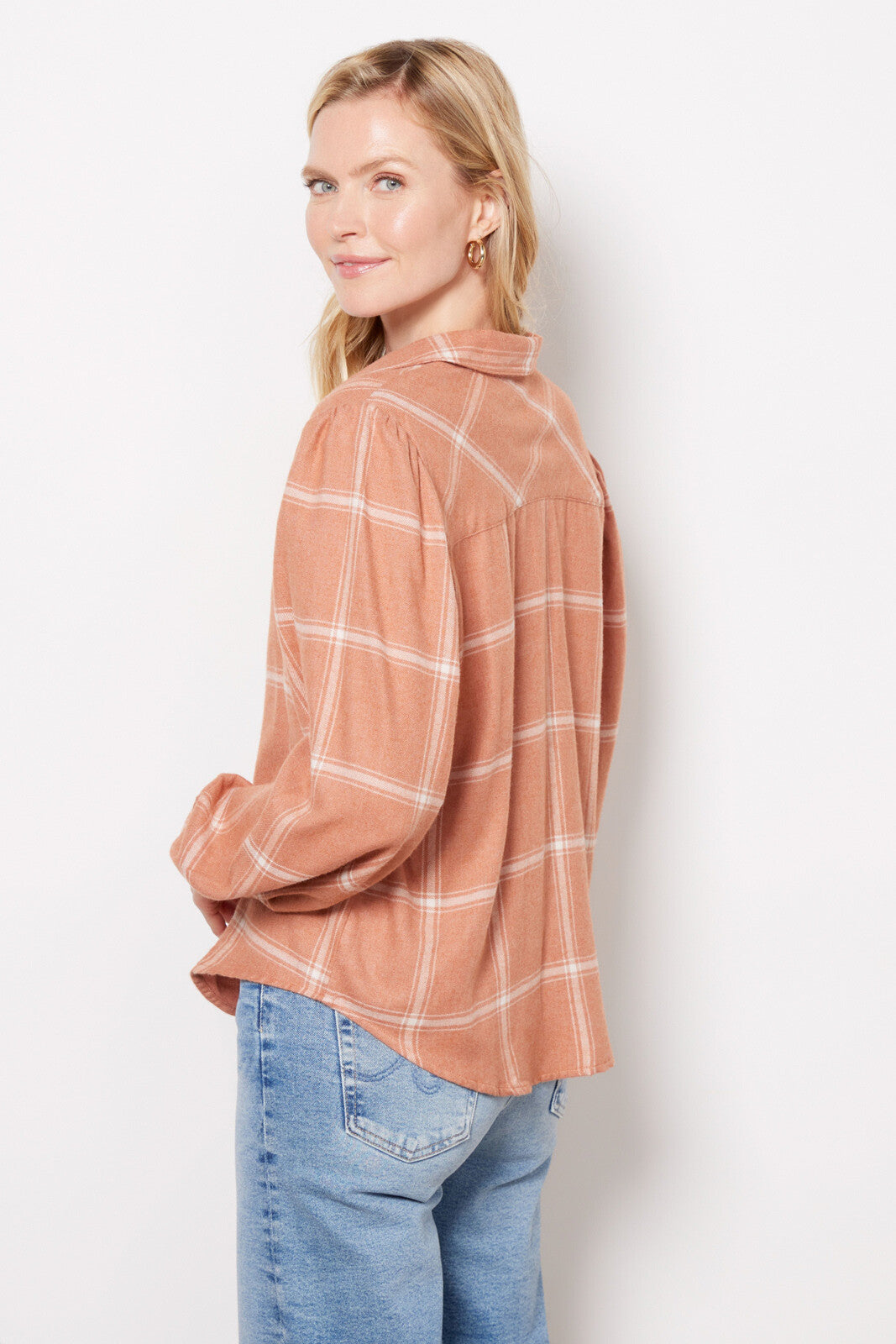 Overland Plaid Top