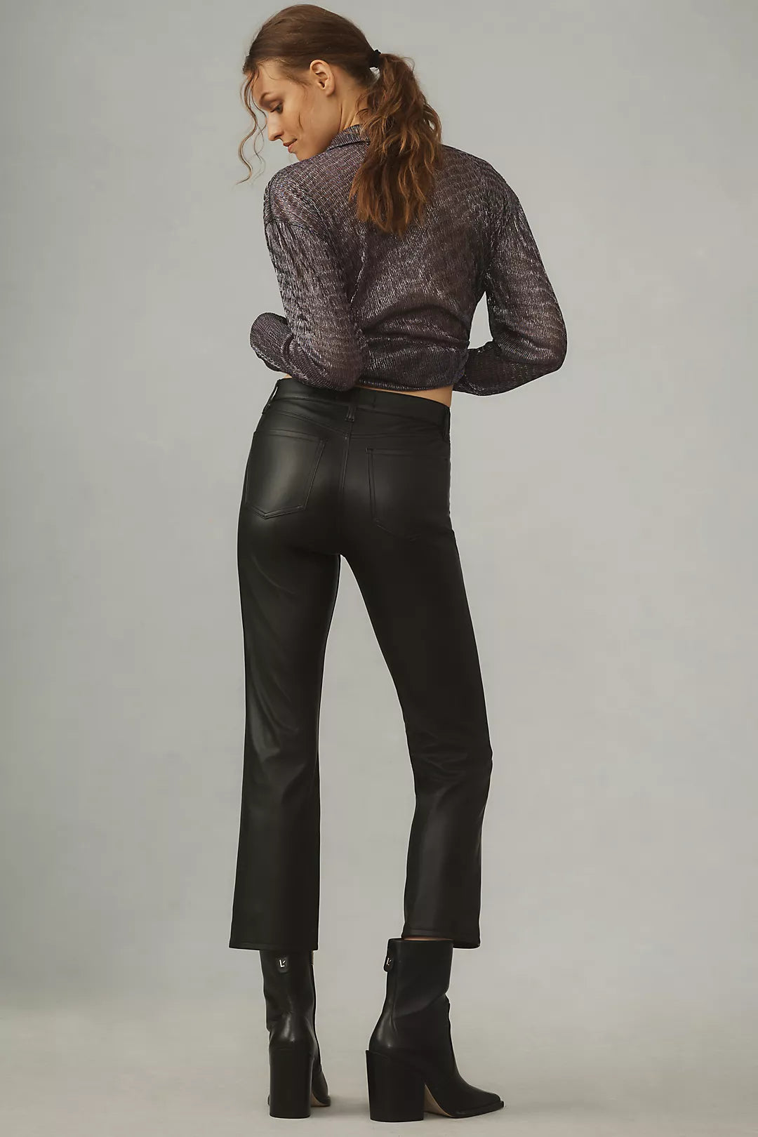 Daze Shy Girl High Rise Crop Flare