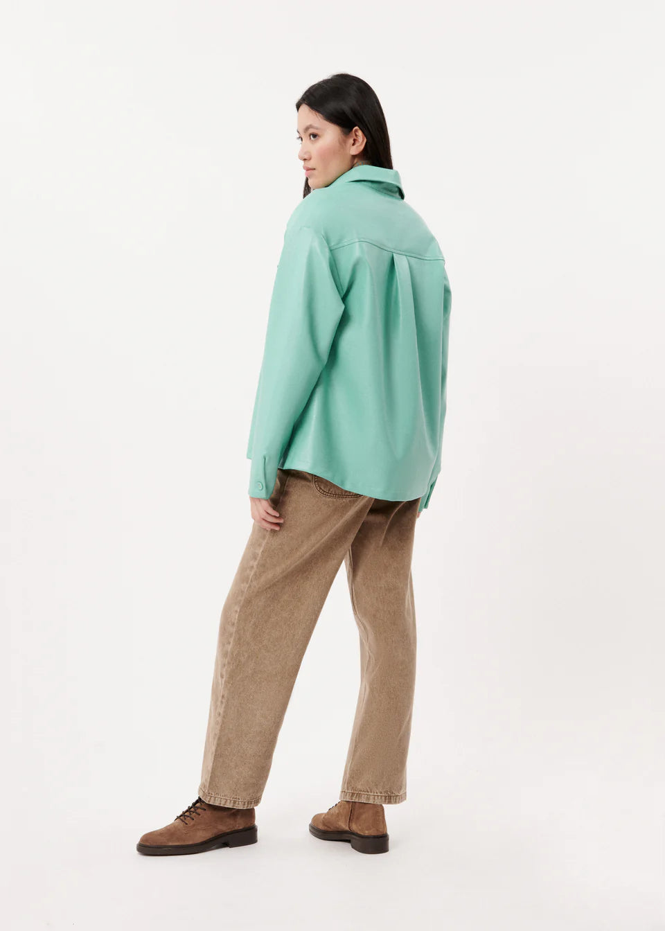 LUNA TURQUOISE BLOUSE