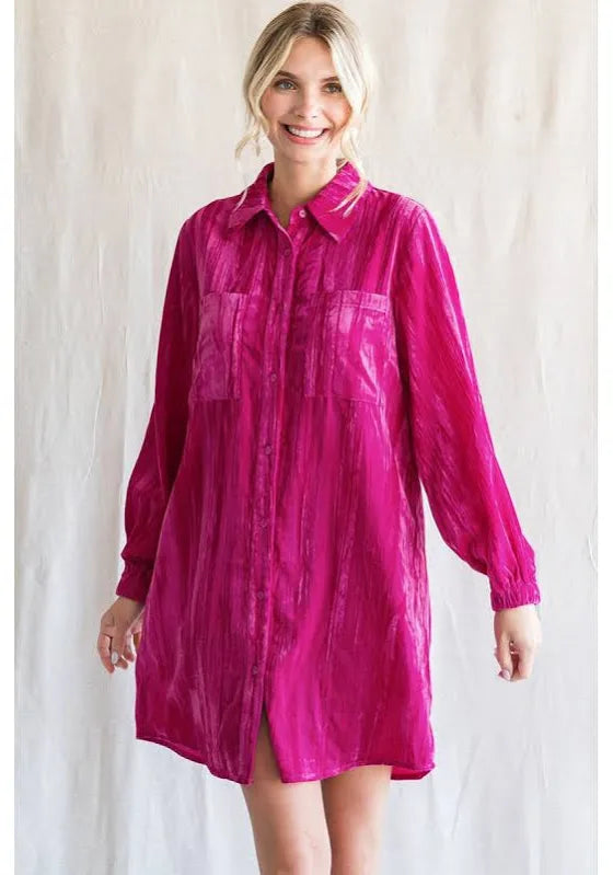 Magenta Dress