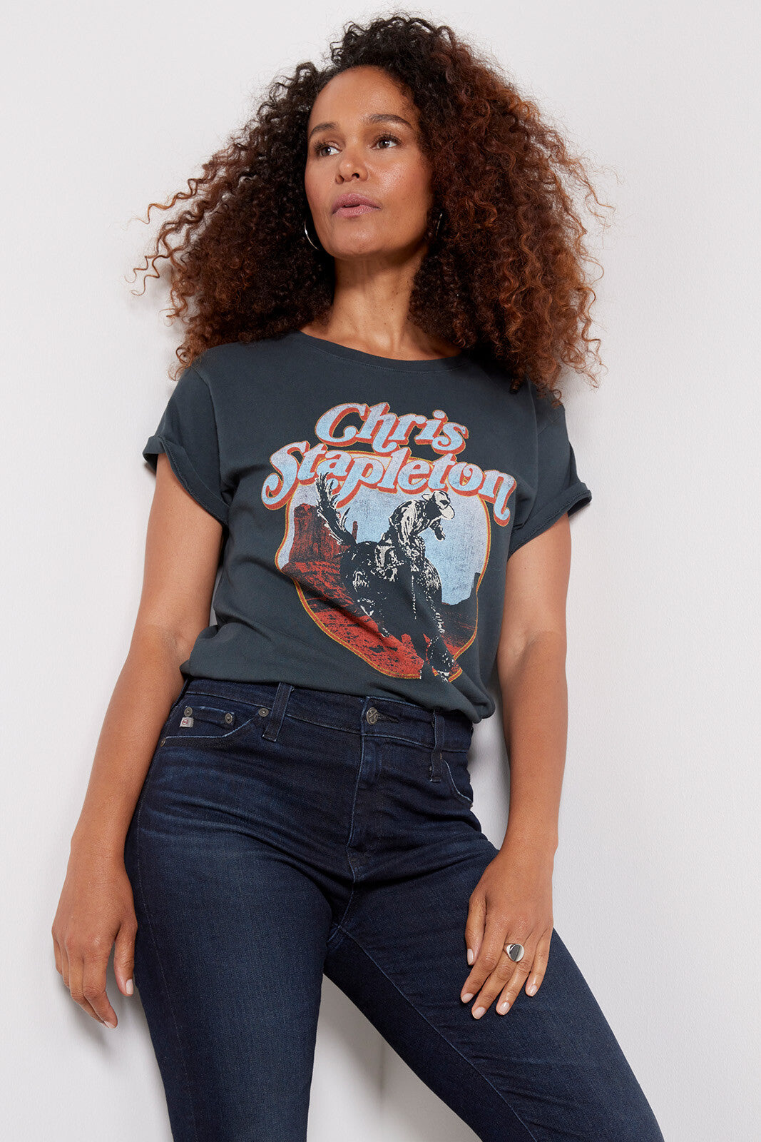 CHRIS STAPLETON HORSE AND CANYONS TOUR TEE