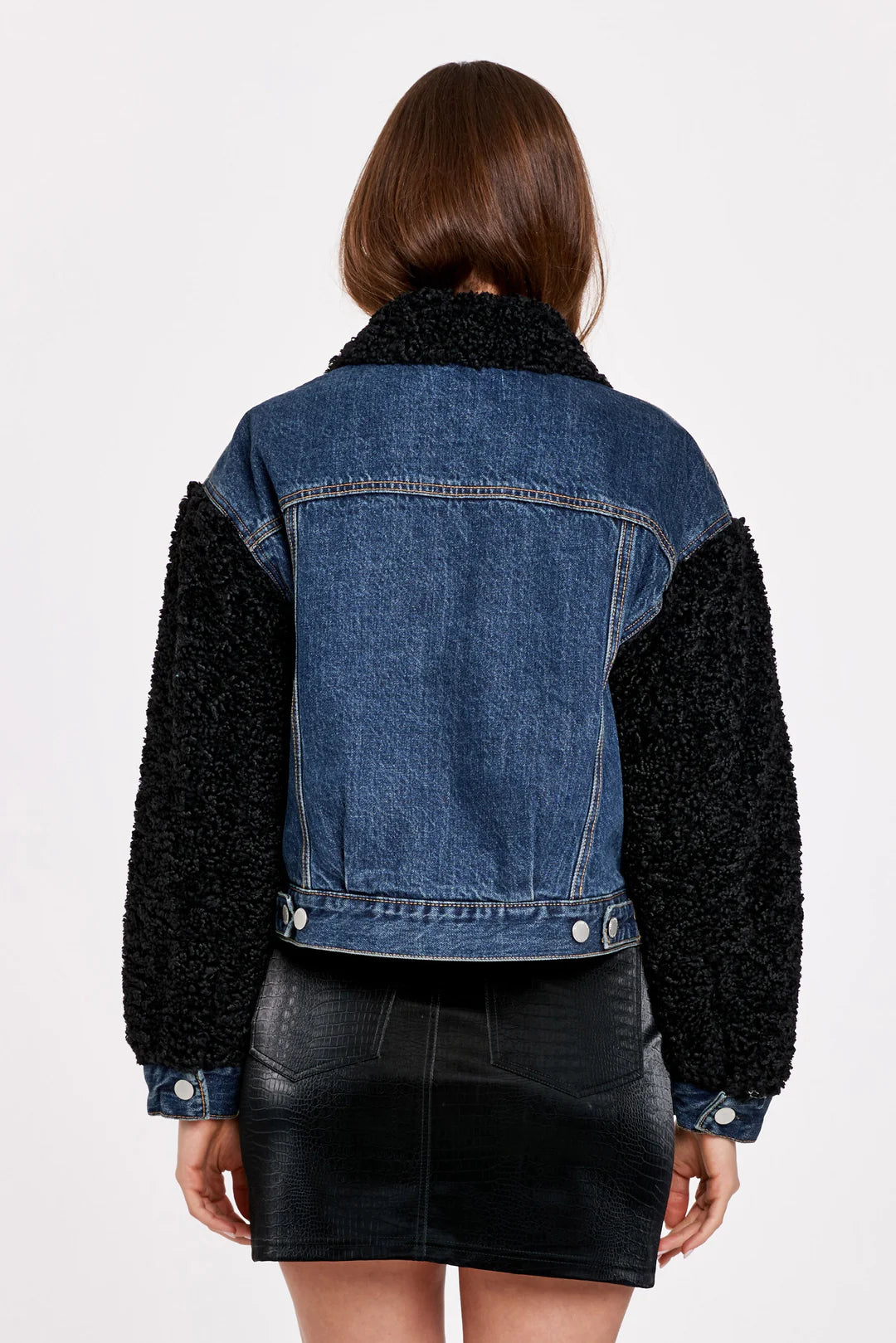 KAI SHERPA DENIM JACKET MILTON