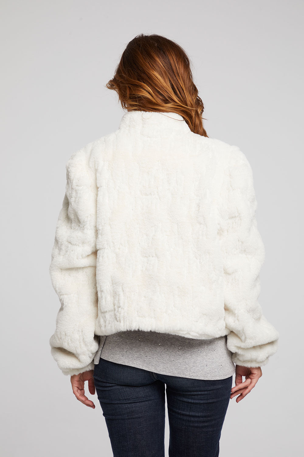 Puff Sleeve Starry White Jacket