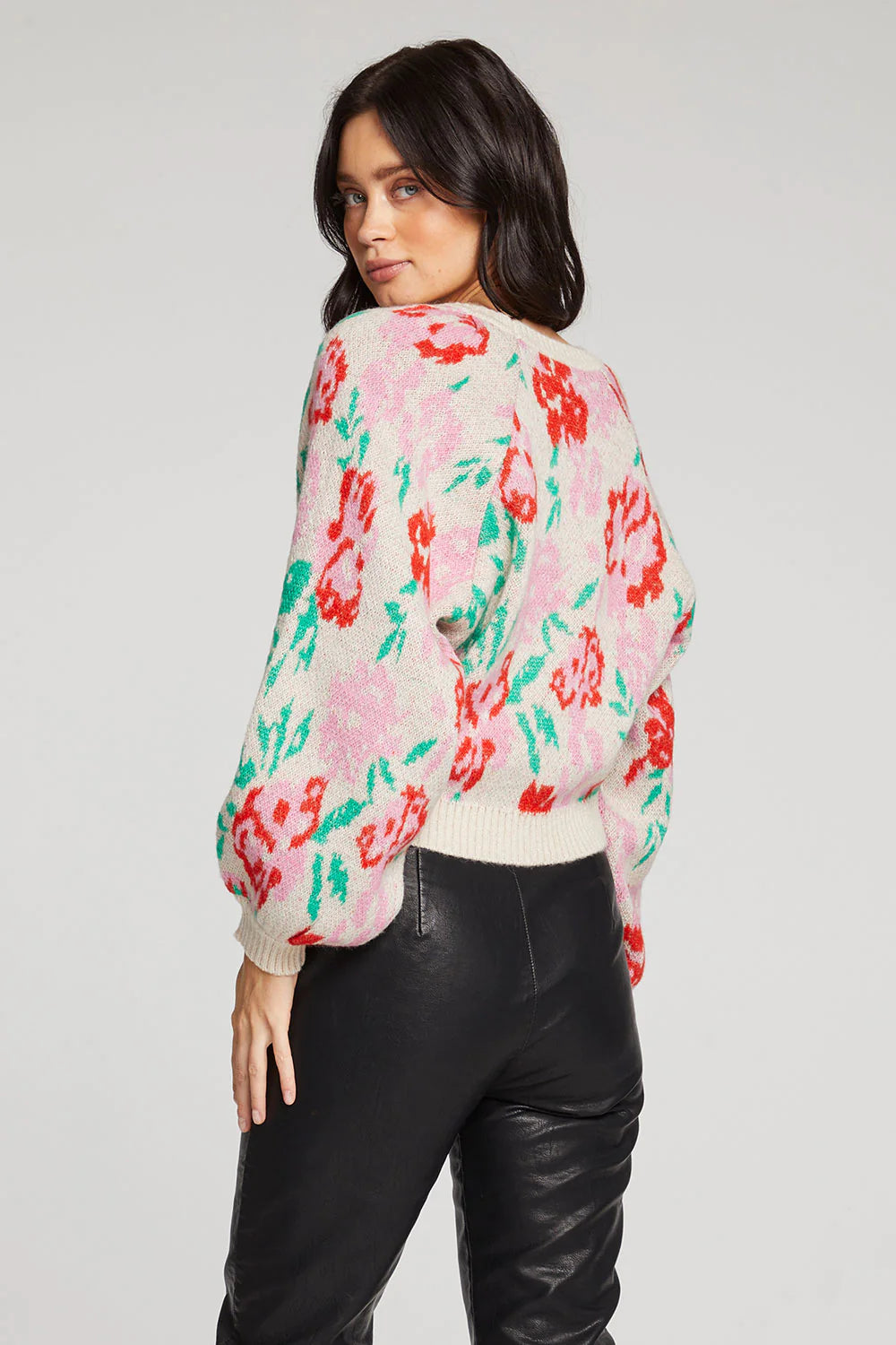Noble Floral Sweater