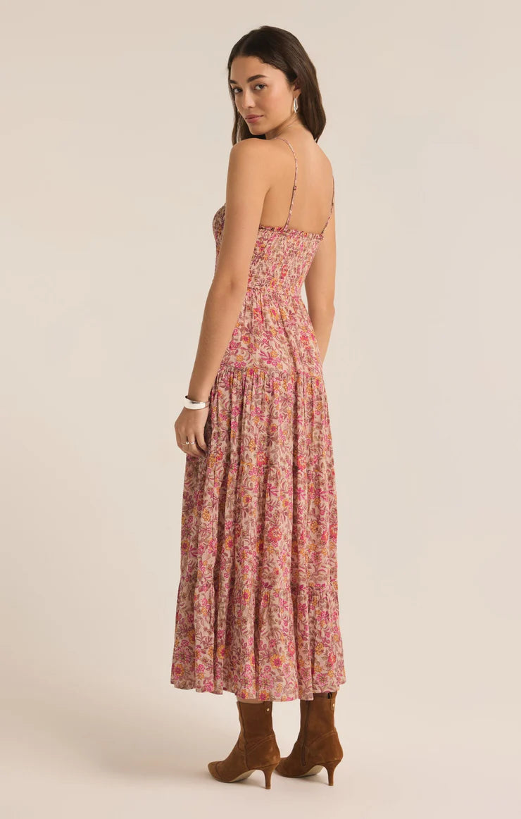 Balos Lima floral midi dress
