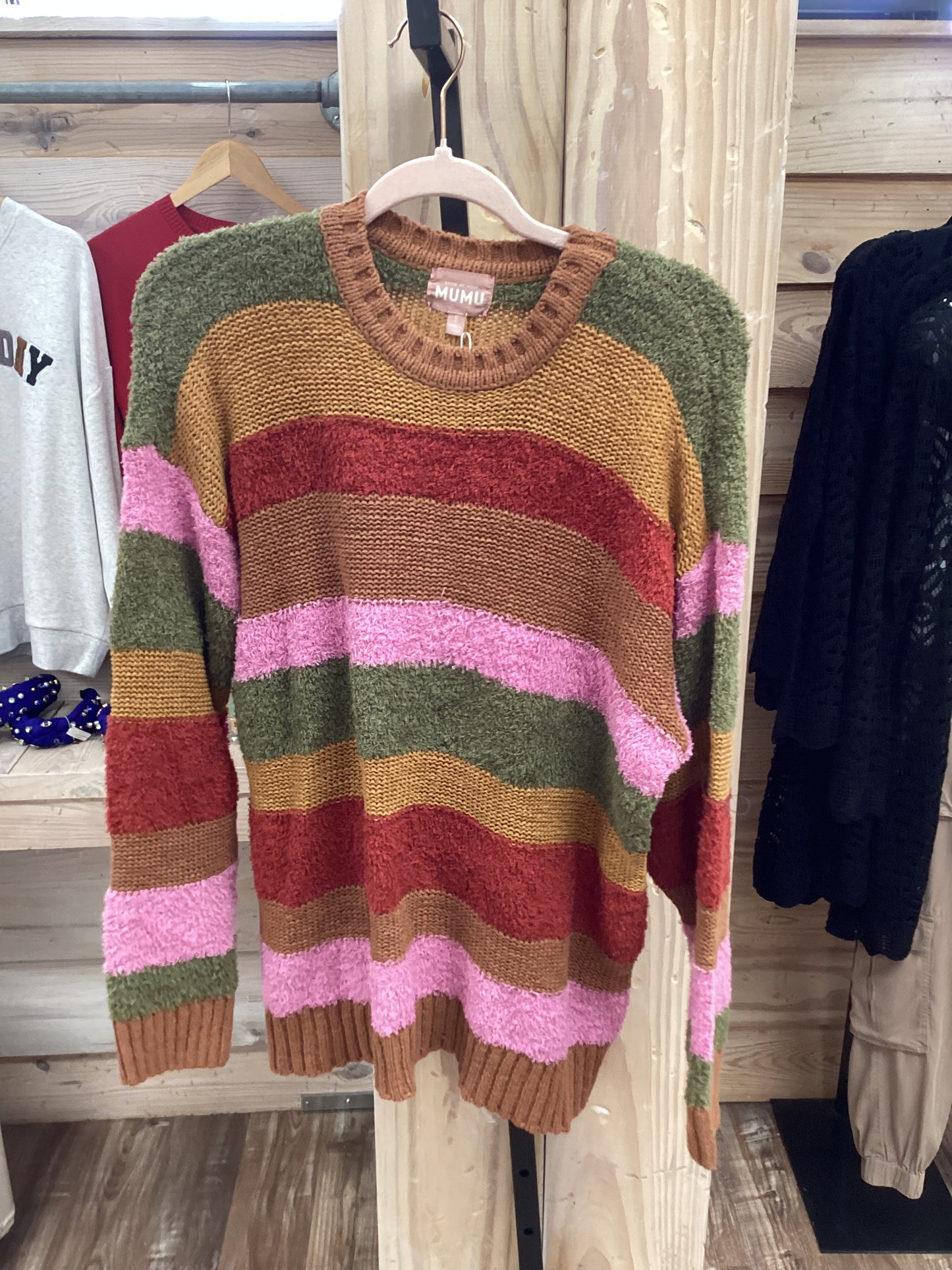 Chilly Sweater - Hutch Multi Stripe