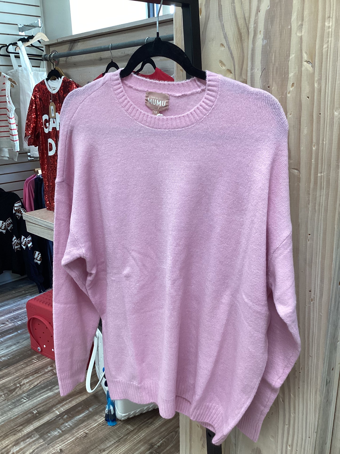 Feel Good Sweater - Mauve Pink