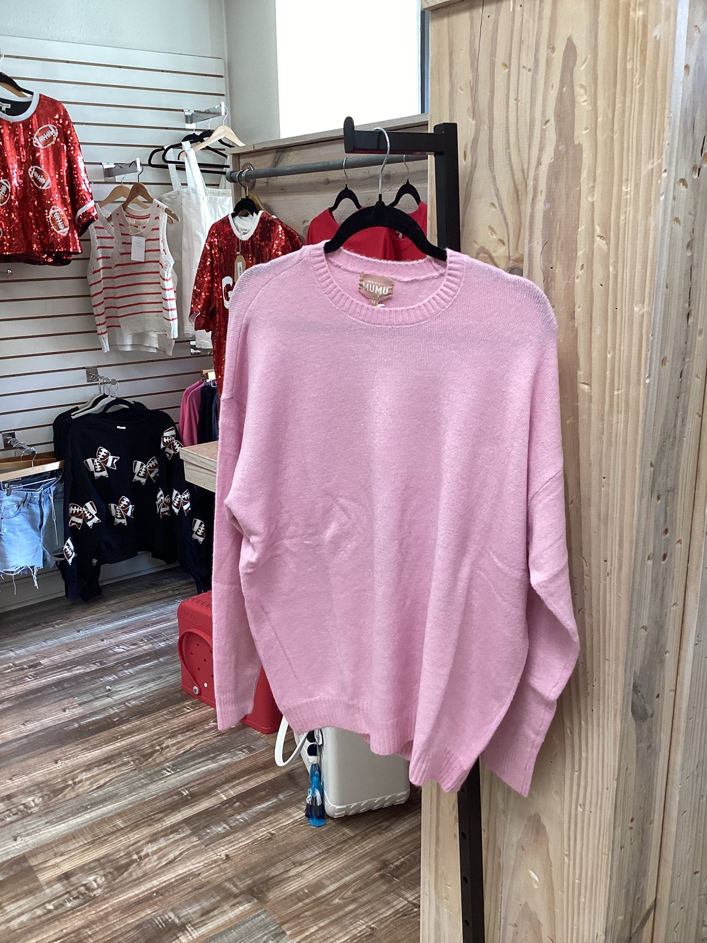 Feel Good Sweater - Mauve Pink