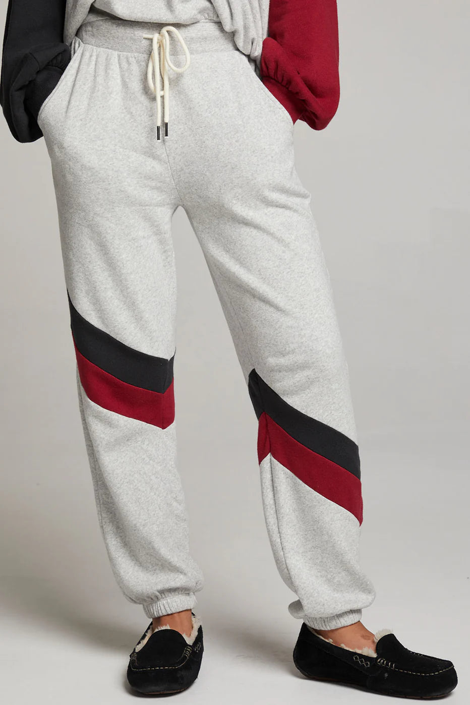 Skull Fire Color Block pants
