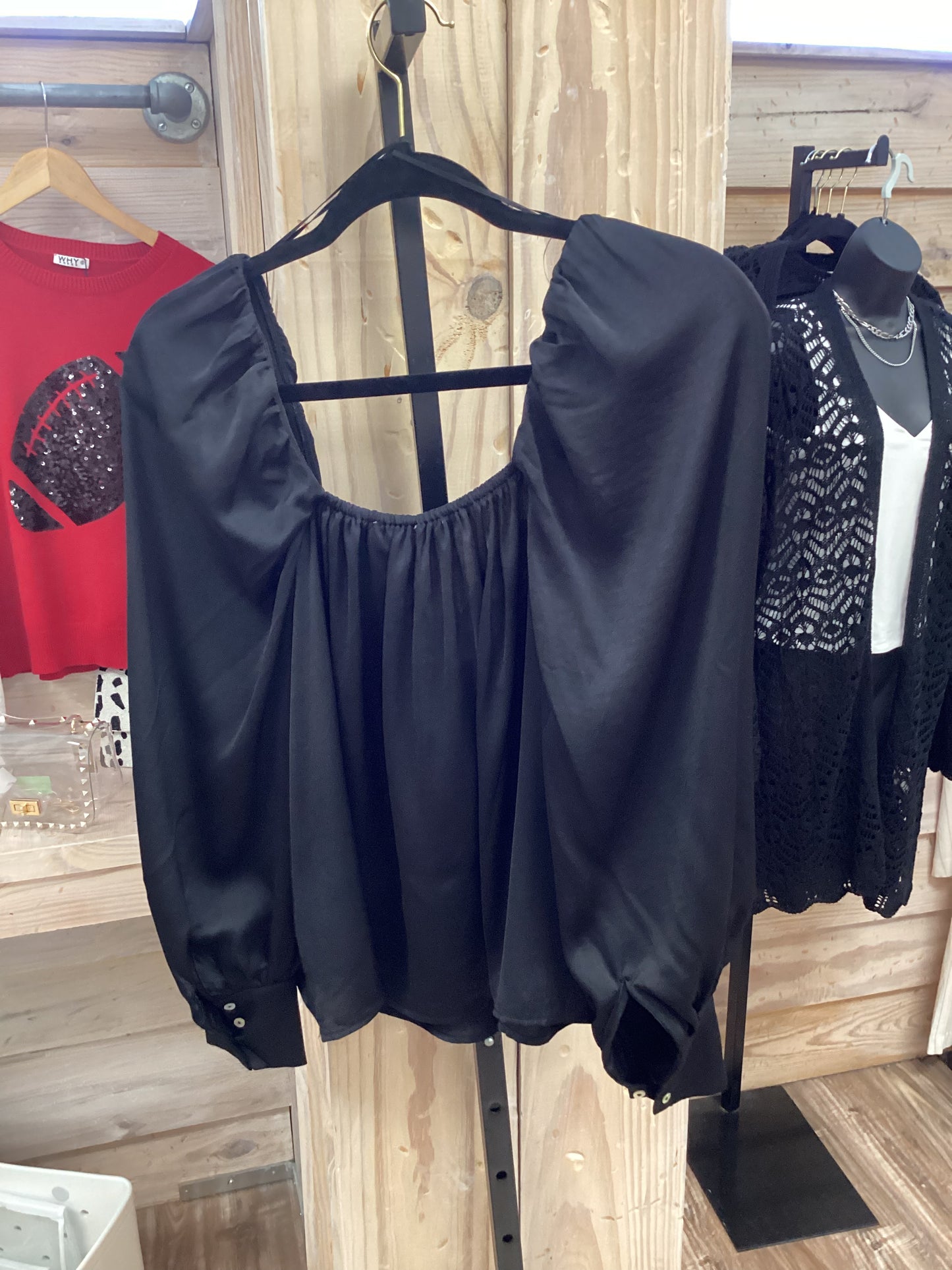 Black Party Top