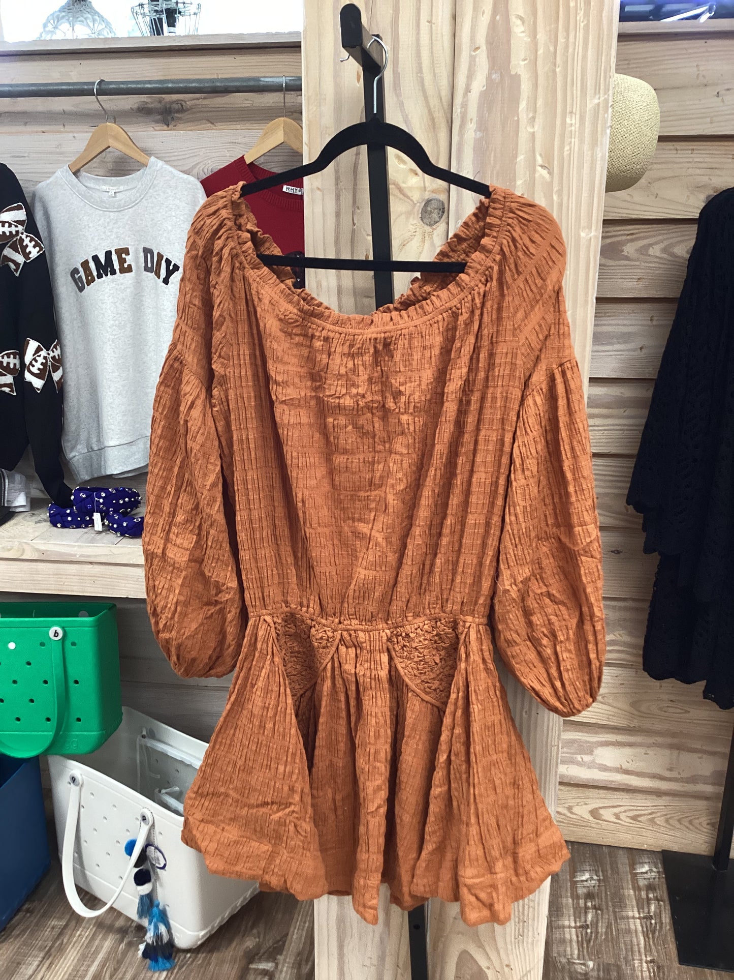 Rust Dress