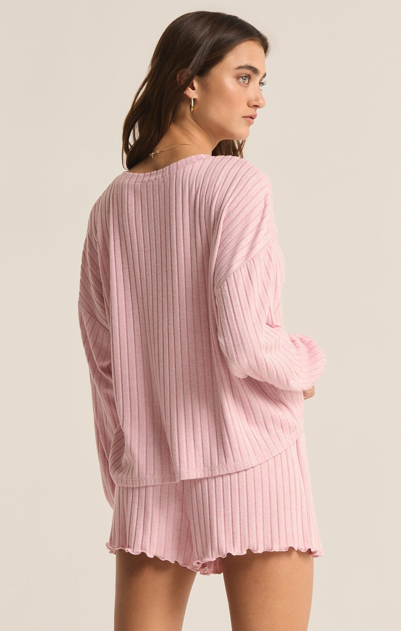 Daydream Rib LS Top