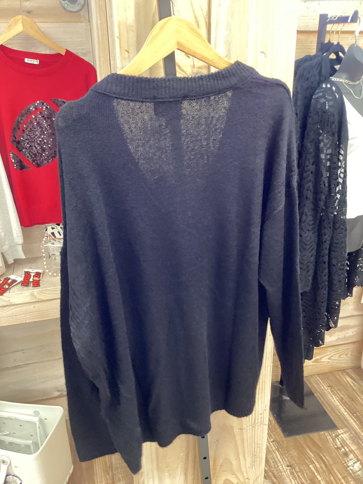 Ozzy Oversized Sweater black