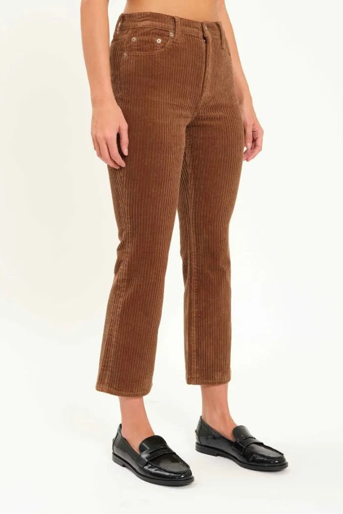 Shy Girl Crop Flare In Teddy