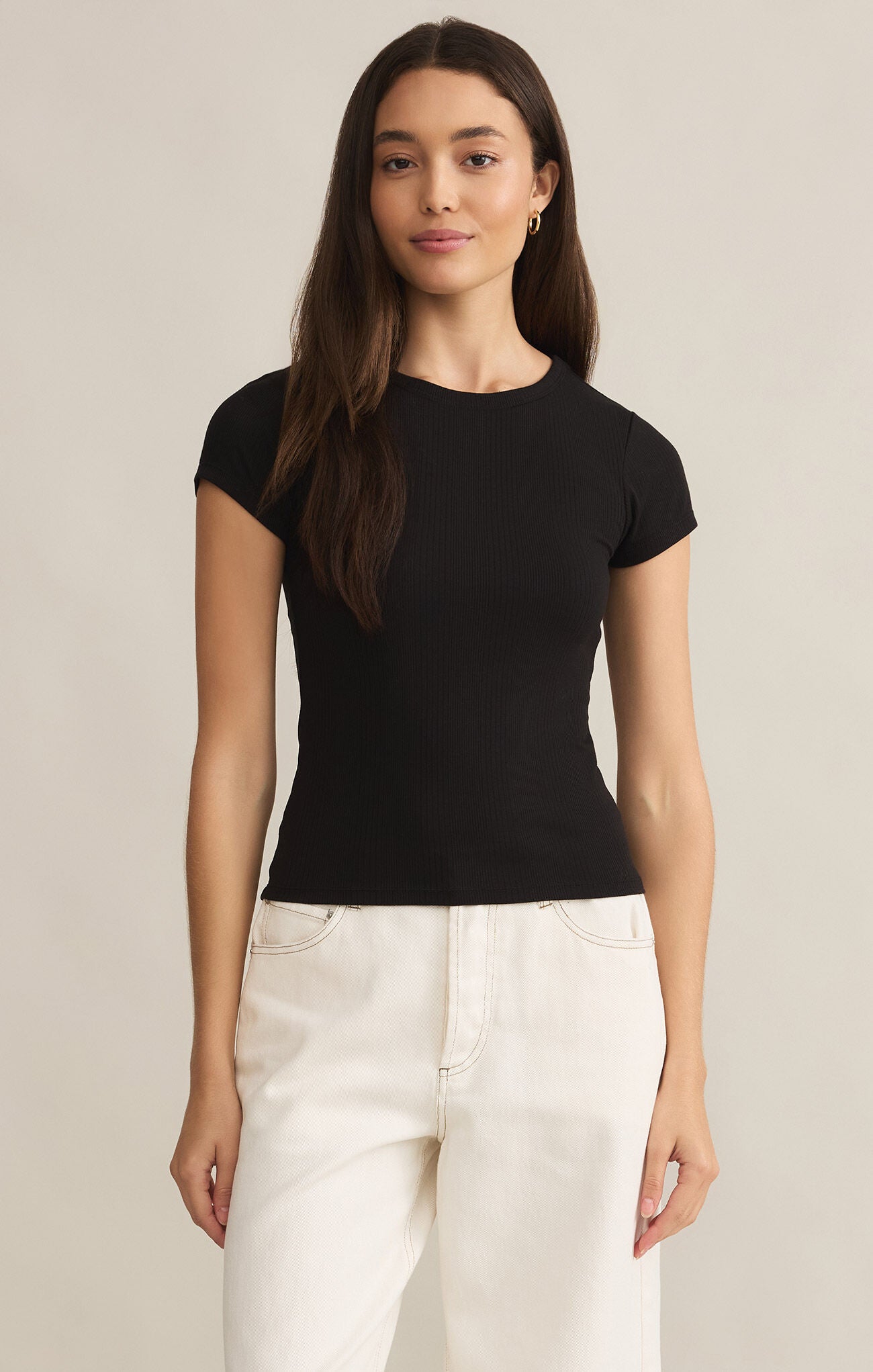 Avery Tee in Black