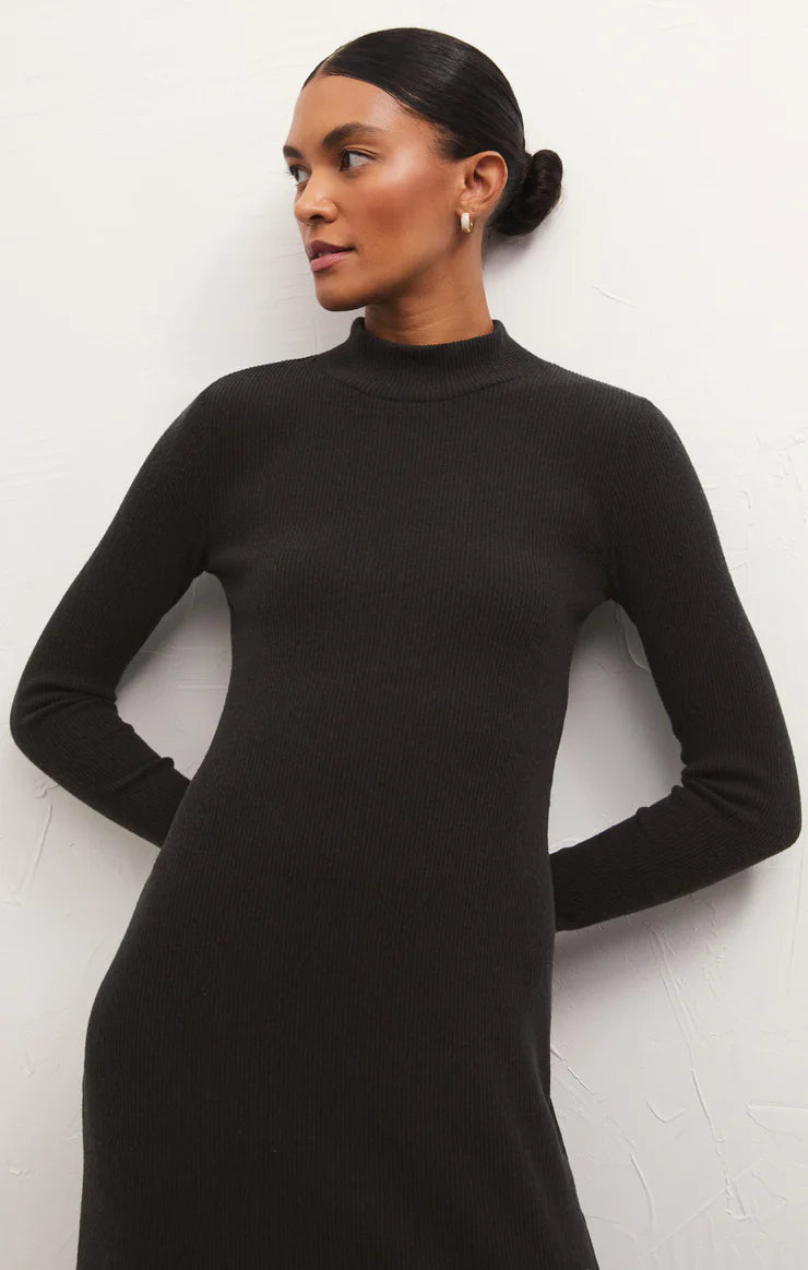 Ophelia Mock Neck Dress