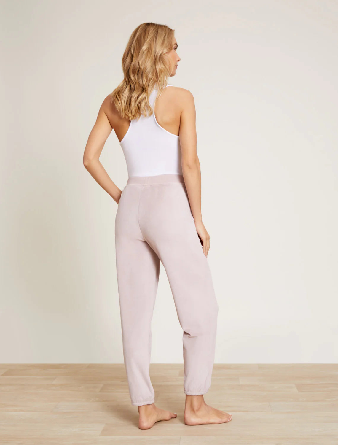 Barefoot Dreams- Luxe Chic Jogger Faded Rose