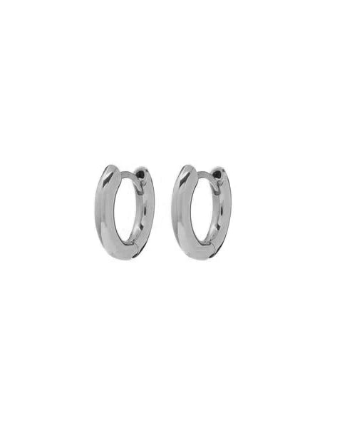 LUV AJ Plain Amalfi Huggies- Silver