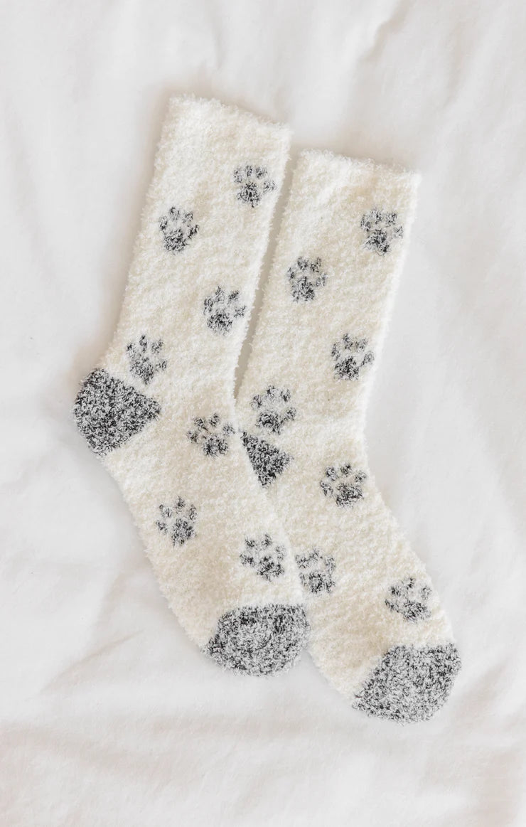 Z Supply socks dog paws