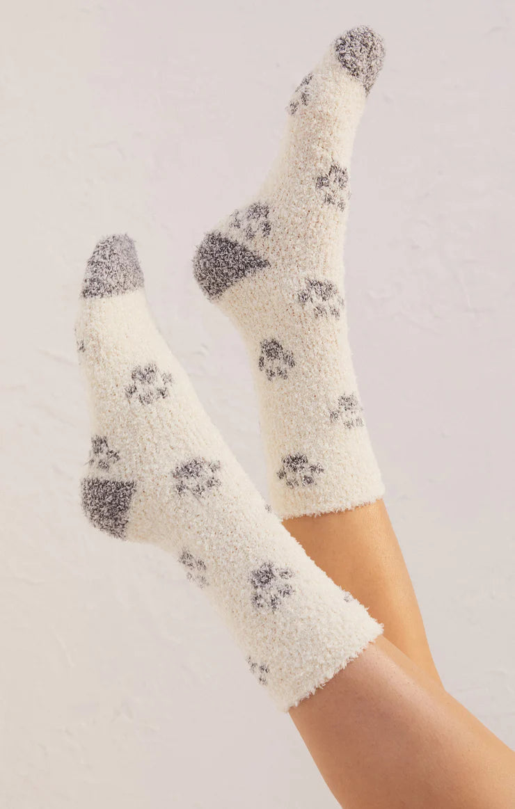 Z Supply socks dog paws