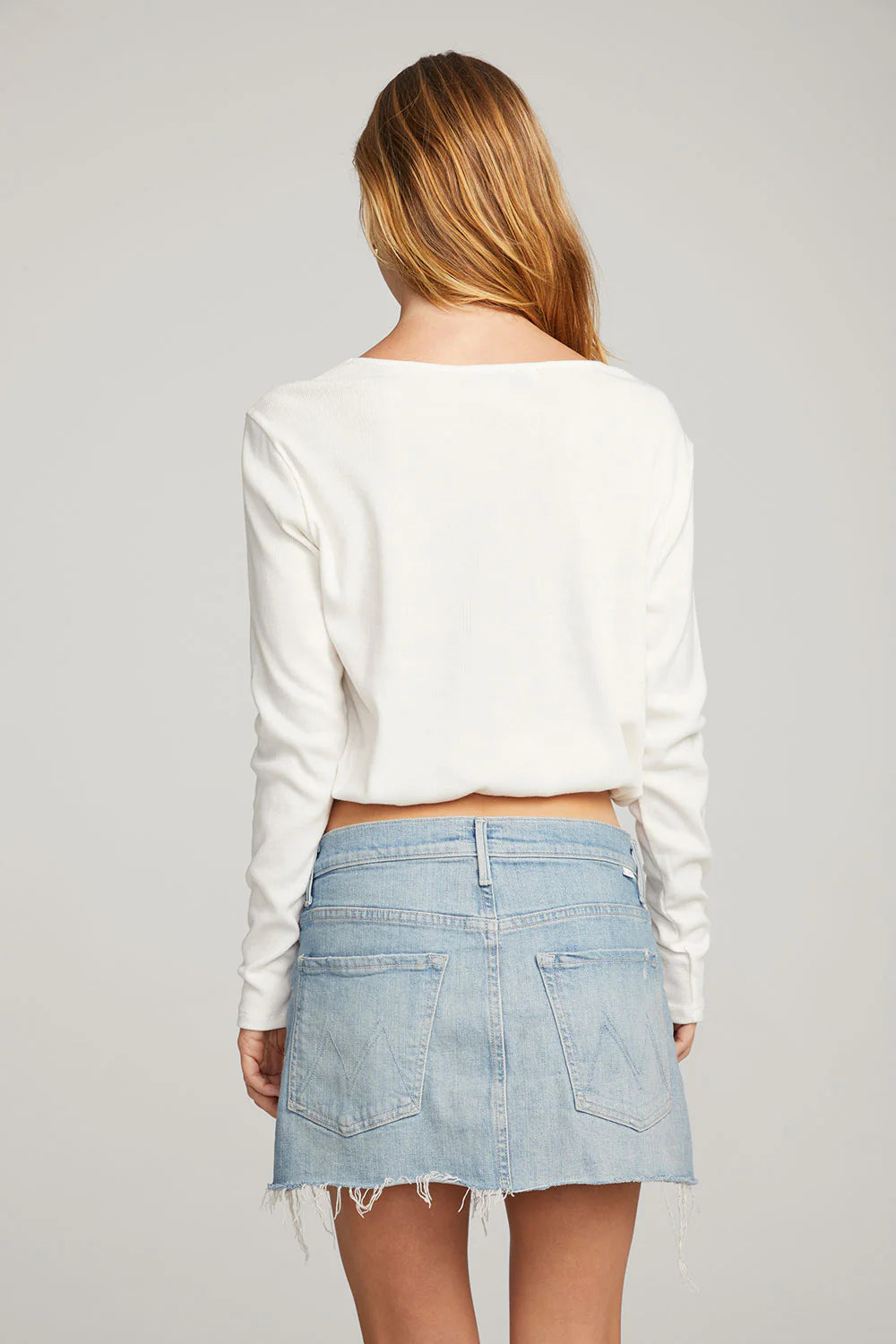 Powell White Long Sleeve