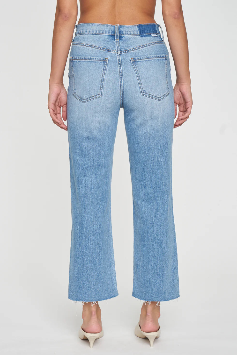 Sundaze Crop High Rise Straight Crop - Marina Vintage