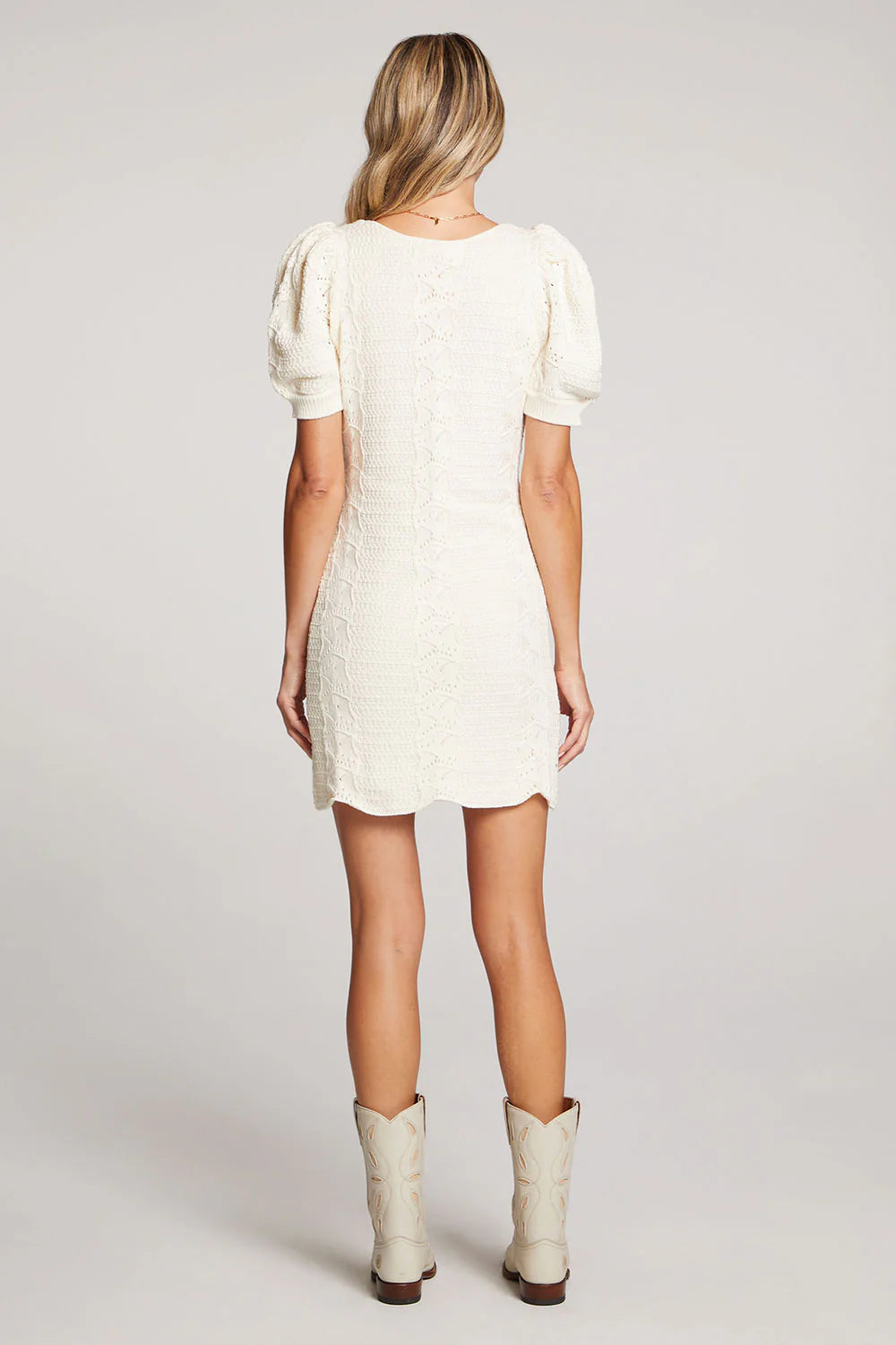 Short Sleeve Sweater Dress