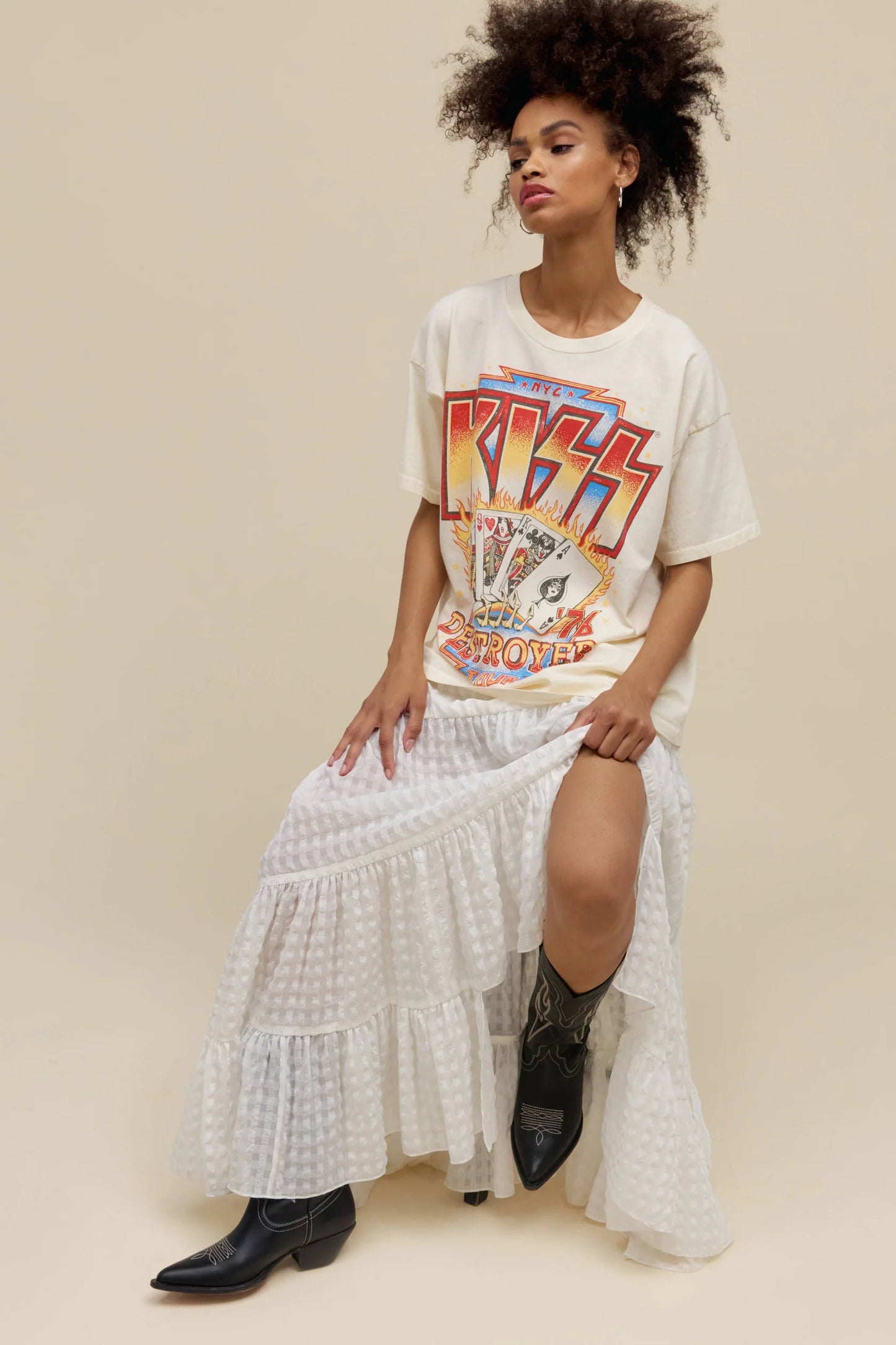 KISS Destroyer Tour 76 Merch Tee