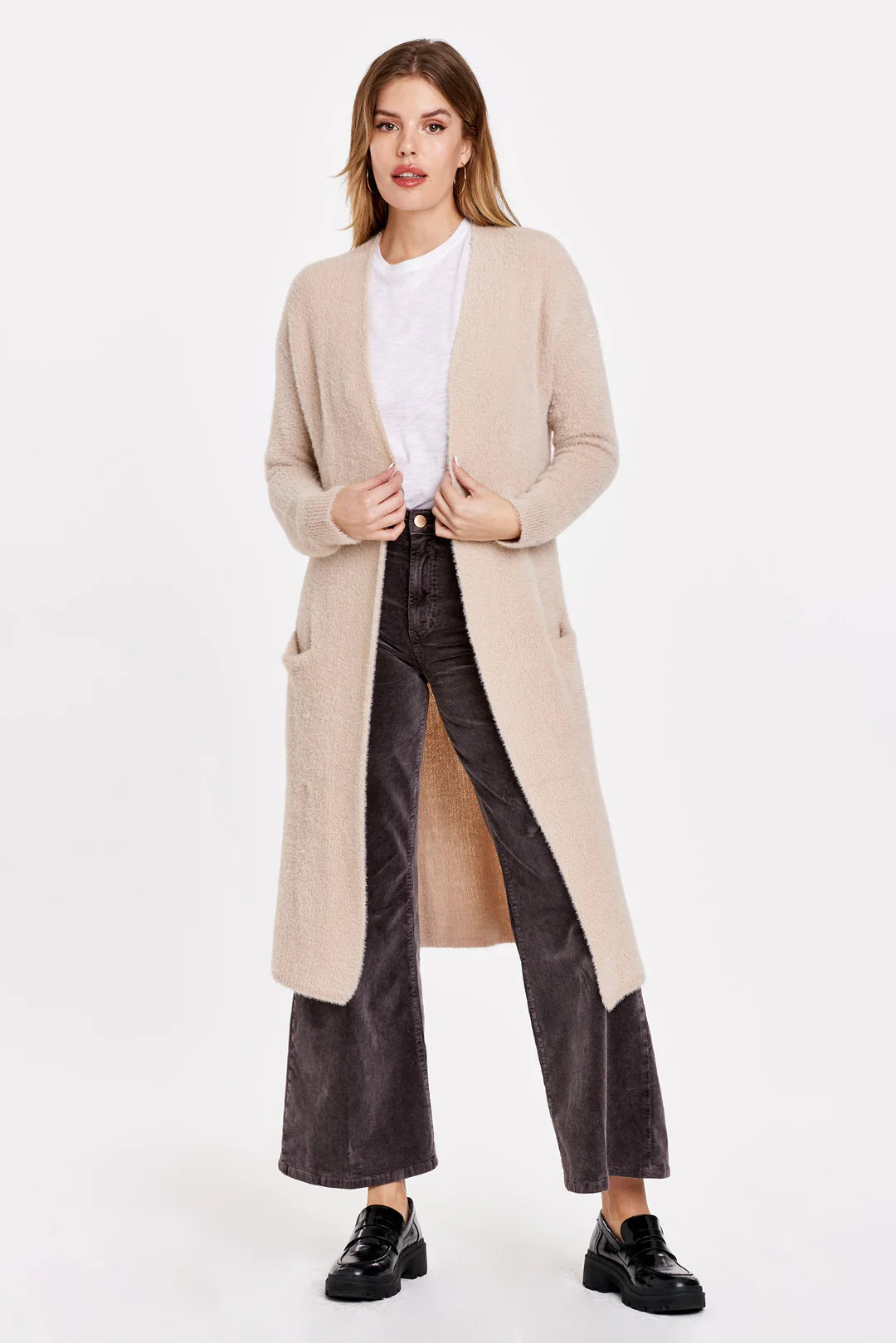 Dear John Rubie Light Beige Cardigan