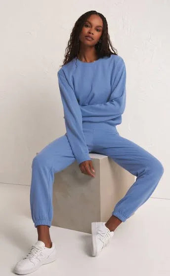 Classic Gym Jogger in Blue Isle