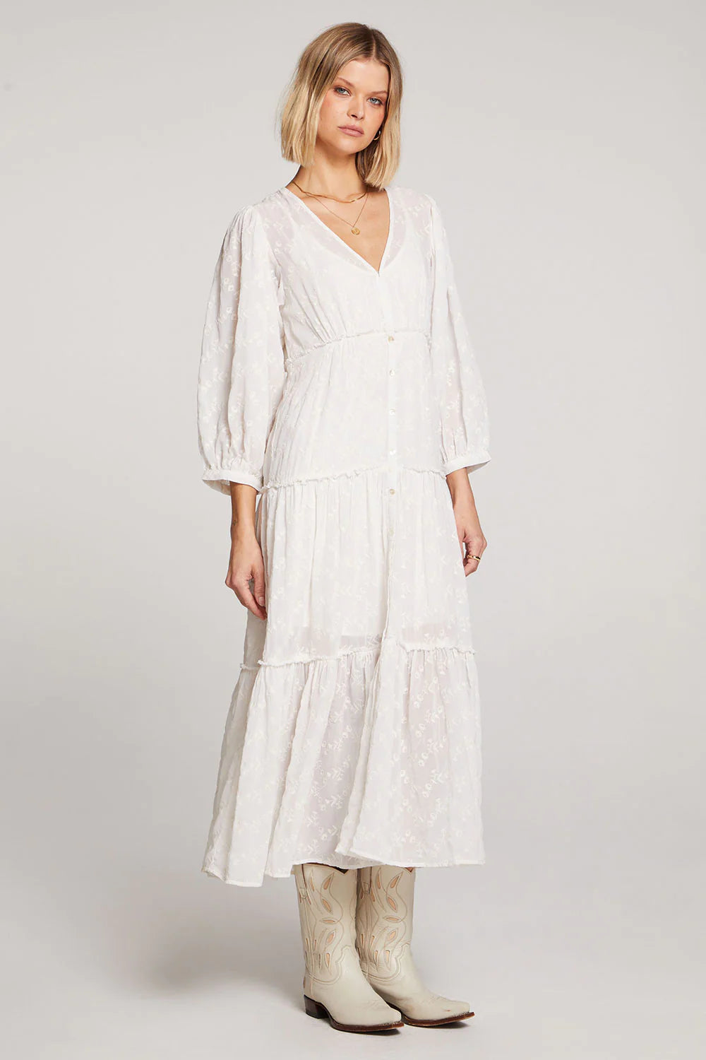 Vanilla Fern Maxi Dress