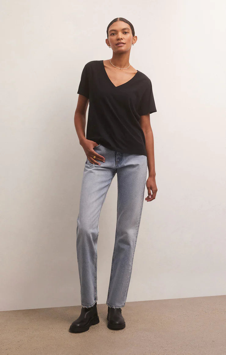 GIRLFRIEND V-NECK TEE