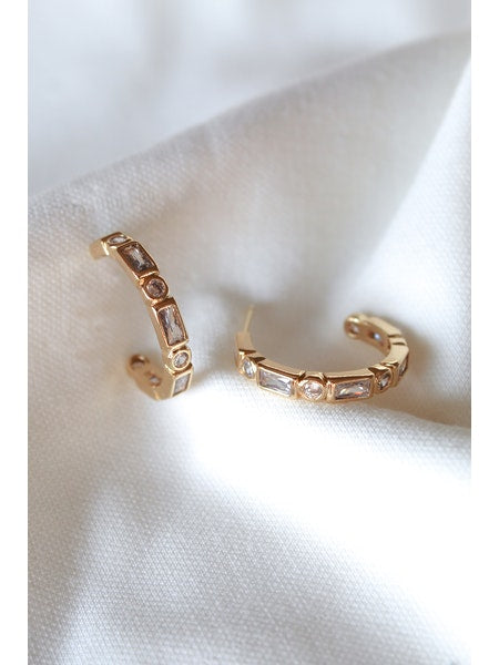 Kinsey Designs Ellie Hoop - Gold