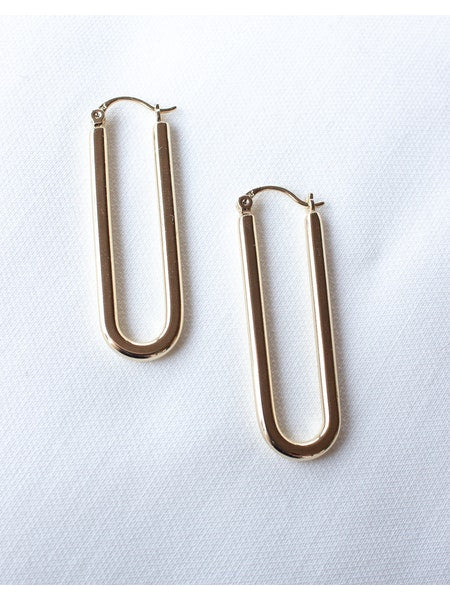 Kinsey Designs Tate Hoop - Gold